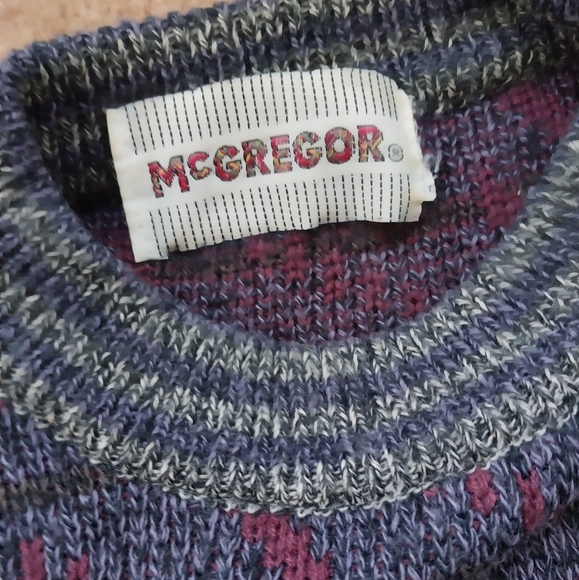 VINTAGE 90s McGREGOR SWEATER - Picture 5 of 5